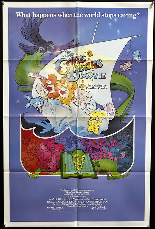 Care Bears Movie Original One Sheet Poster 1985