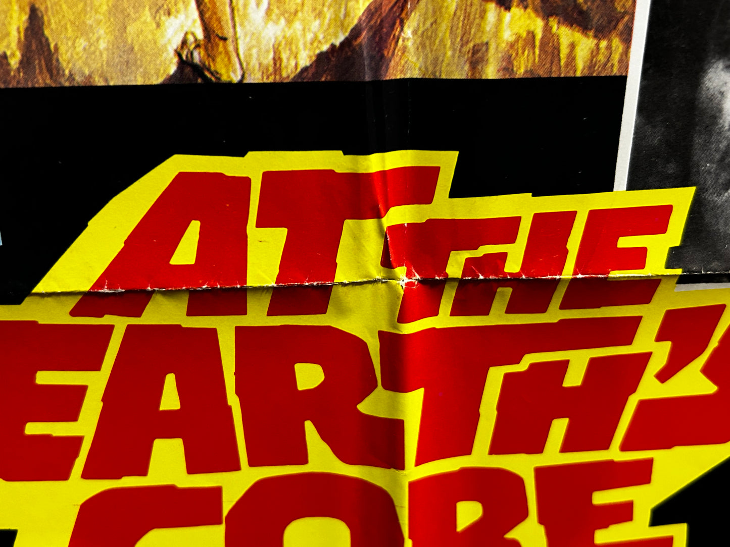 At The Earth's Core Original One Sheet Poster 1976