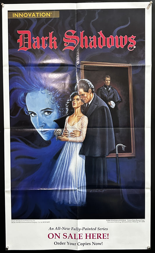 Dark Shadows Innovation Comics #1 Original Poster 1991