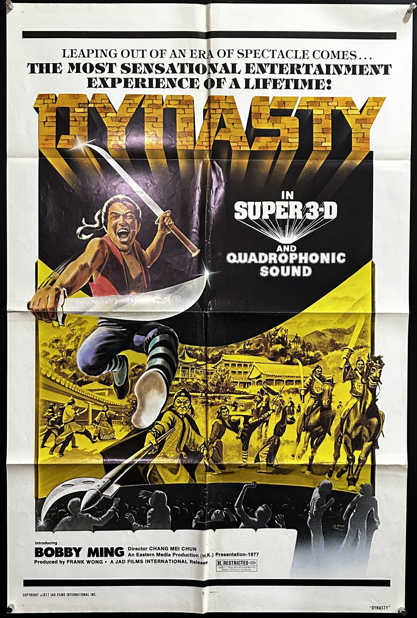 Dynasty Original One Sheet Poster 1977