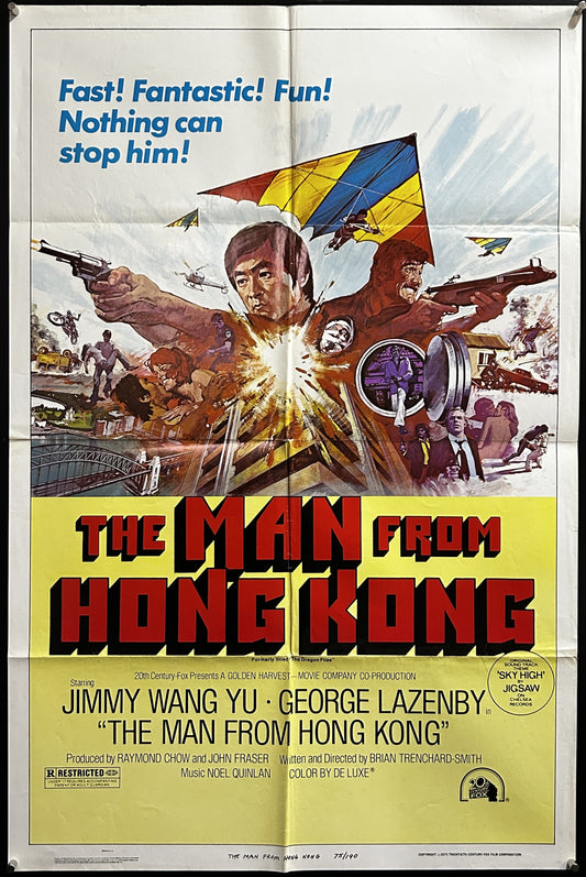 Man From Hong Kong Original One Sheet Poster 1975