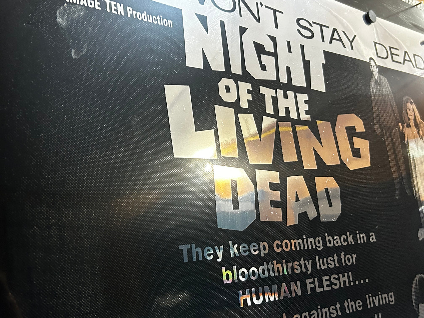 Night Of The Living Dead Foil Kilian One Sheet Poster R'93 1968