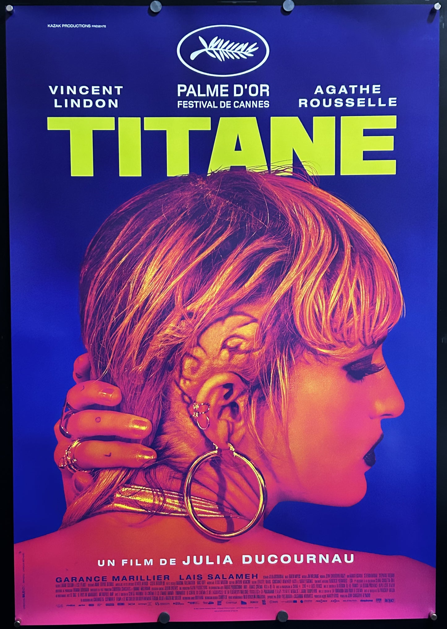 Titane Original Canadian One Sheet Poster 2021