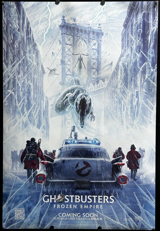 Ghostbusters Frozen Empire Original International One Sheet Poster 2024