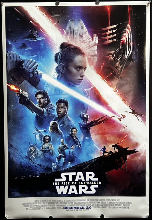 Rise Of Skywalker Original International One Sheet Poster 2019 Star Wars