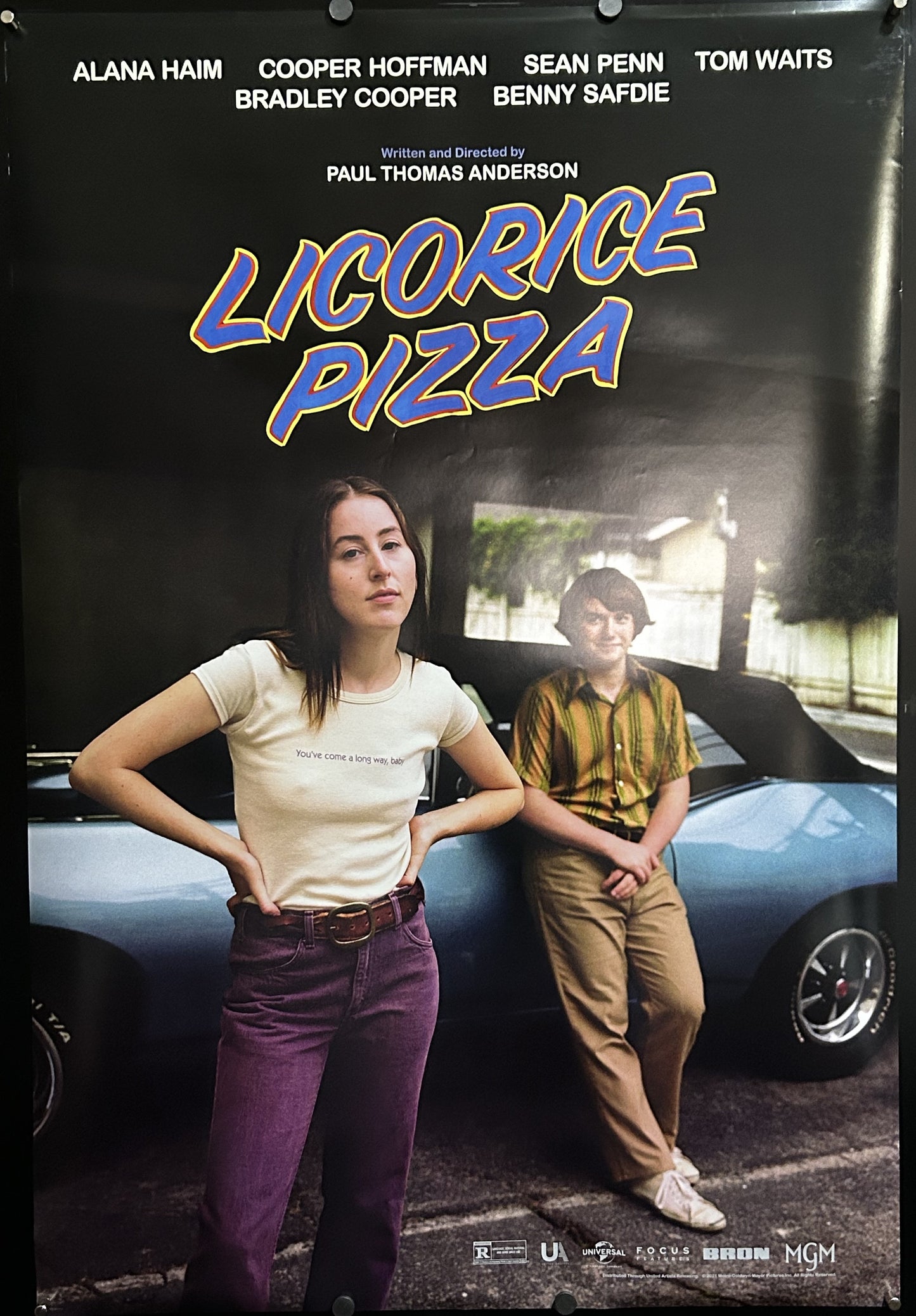 Licorice Pizza Original One Sheet Poster 2021