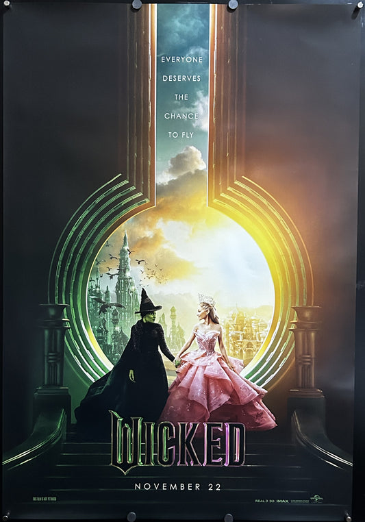 Wicked Original International One Sheet Teaser Poster 2024