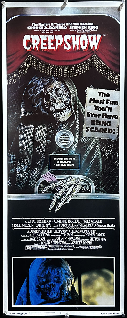 Creepshow Original Insert Poster 1982