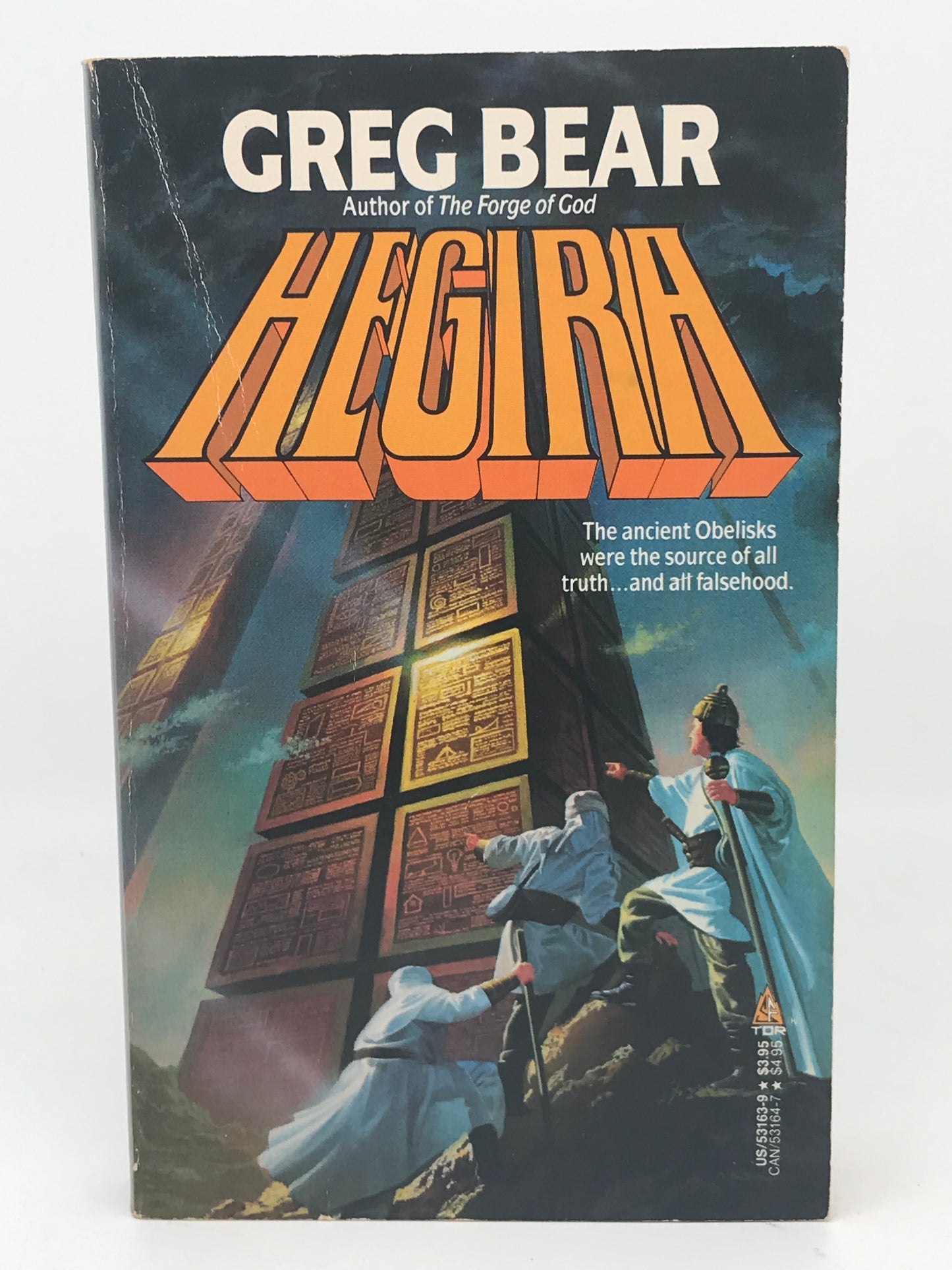 Hegira TOR Paperback Greg Bear HSF