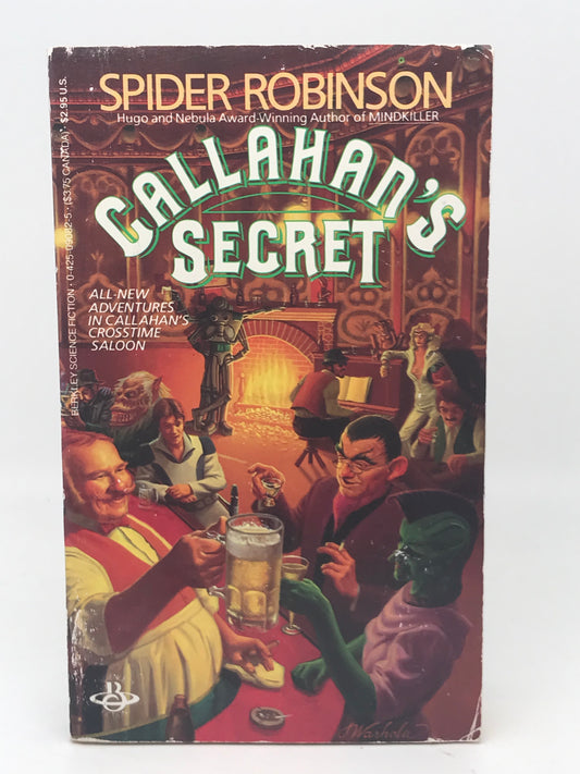 Callahan's Secret BERKLEY Paperback Spider Robinson HSF