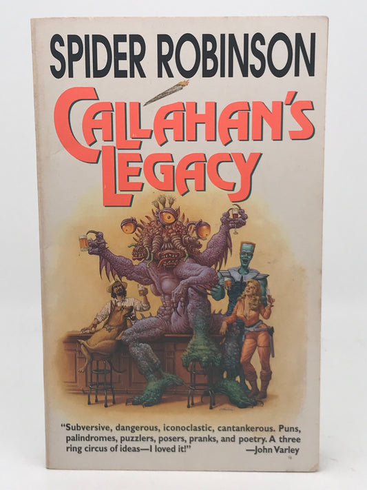 Callahan's Legacy TOR Paperback Spider Robinson HSF