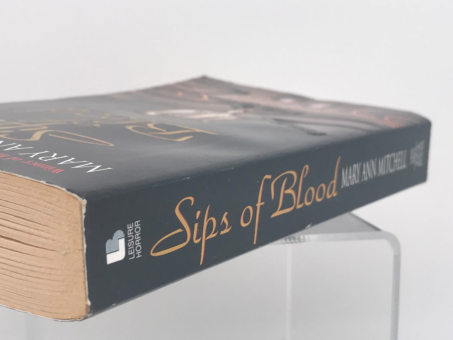 Sips Of Blood LEISURE Paperback Mary Ann Mitchell HSF