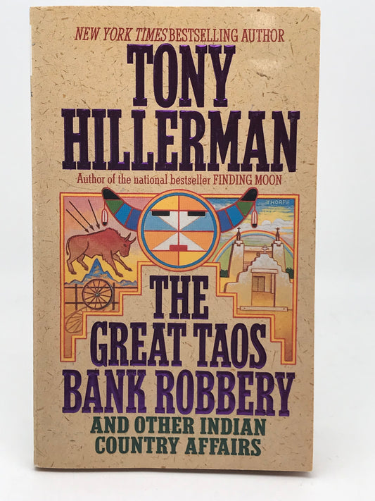 Great Taos Bank Robbery HARPER COLLINS Paperback Tony Hillerman HSF