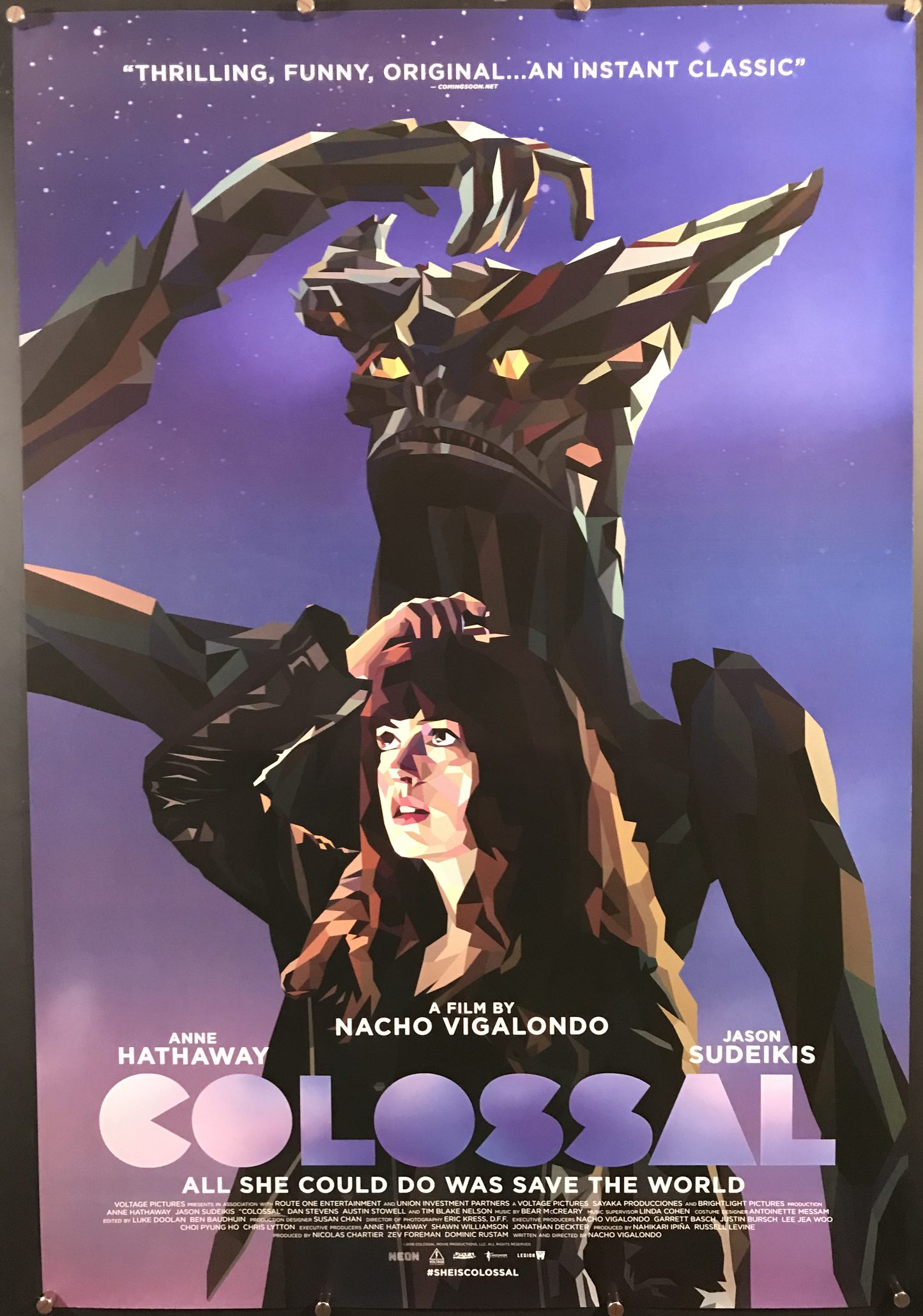 Colossal Original One Sheet Poster 2016