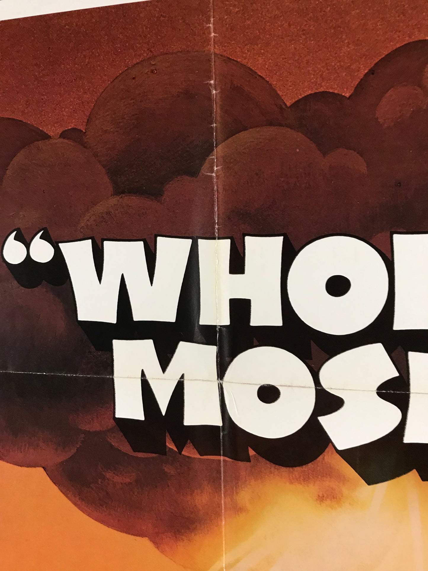 Wholly Moses Original One Sheet Poster 1980