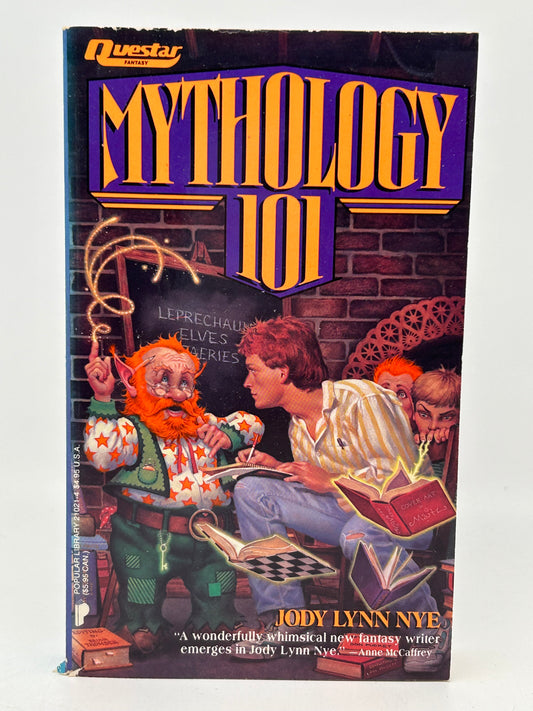 Mythology 101 QUESTAR/POPULAR LIBRARY Paperback Jody Lynn Nye FW1