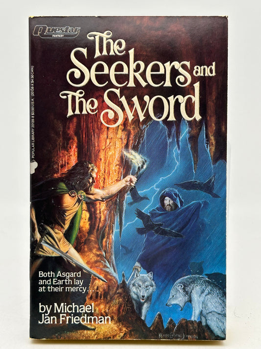 Seekers And The Sword QUESTAR/POPULAR LIBRARY Paperback Michael Jan Friedman FW1