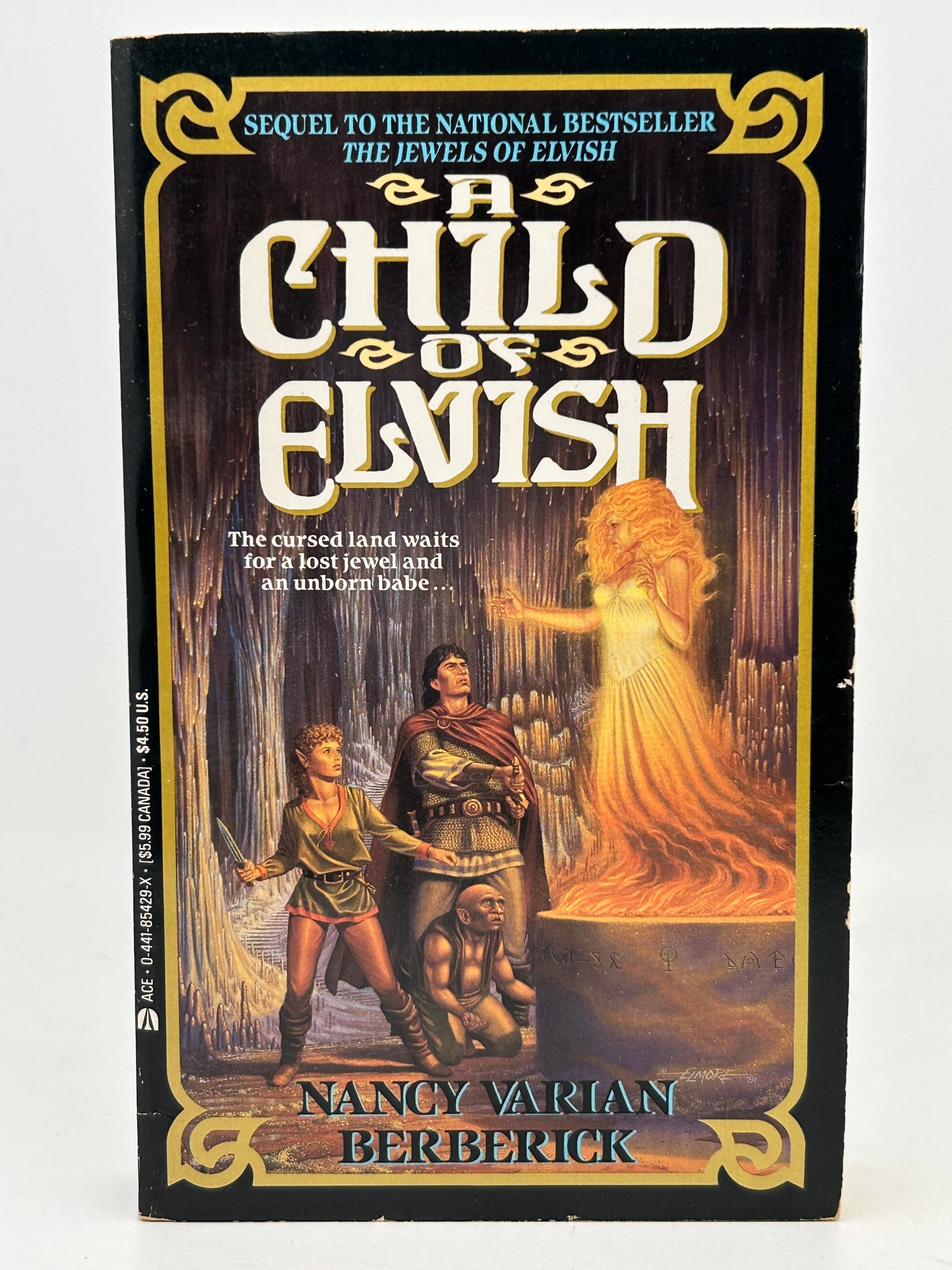 Child Of Elvish ACE Paperback Nancy V. Berberick FW1