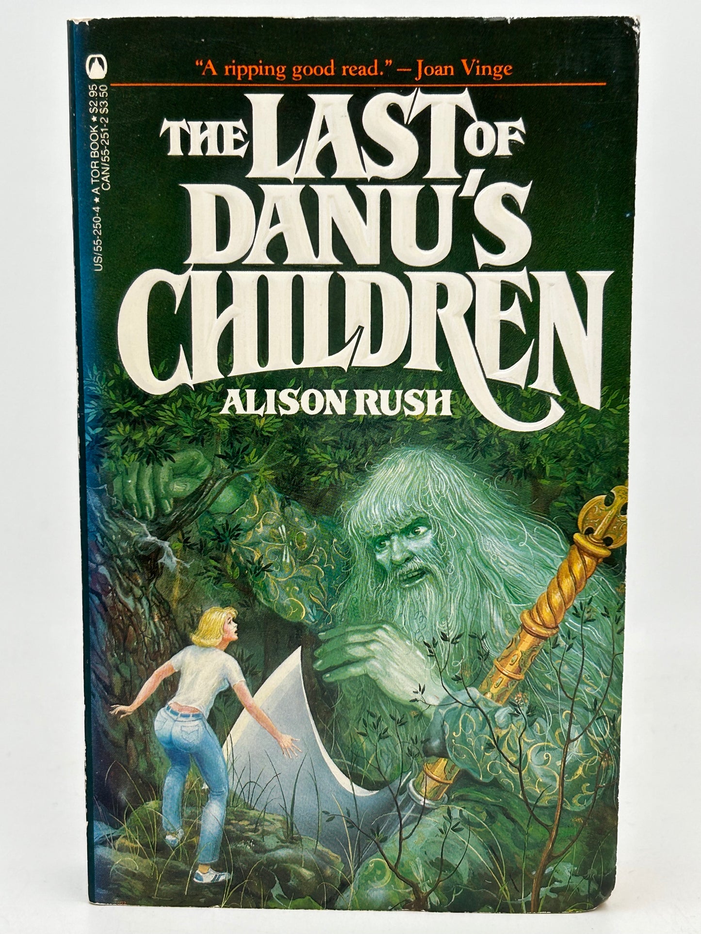 Last Of Danu's Children TOR Paperback Alison Rush FW1