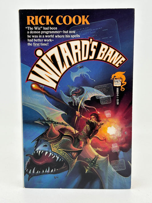 Wizard's Bane BAEN Paperback Rick Cook FW1