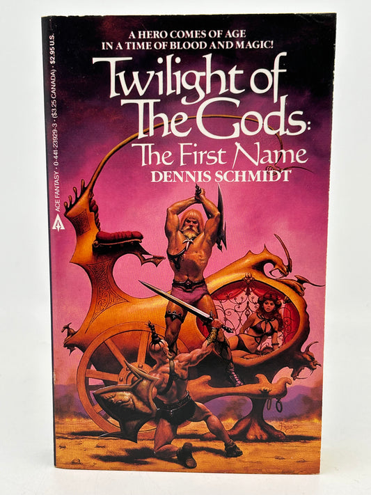 Twilight Of The Gods: The First Name ACE Paperback Dennis Schmidt FW1