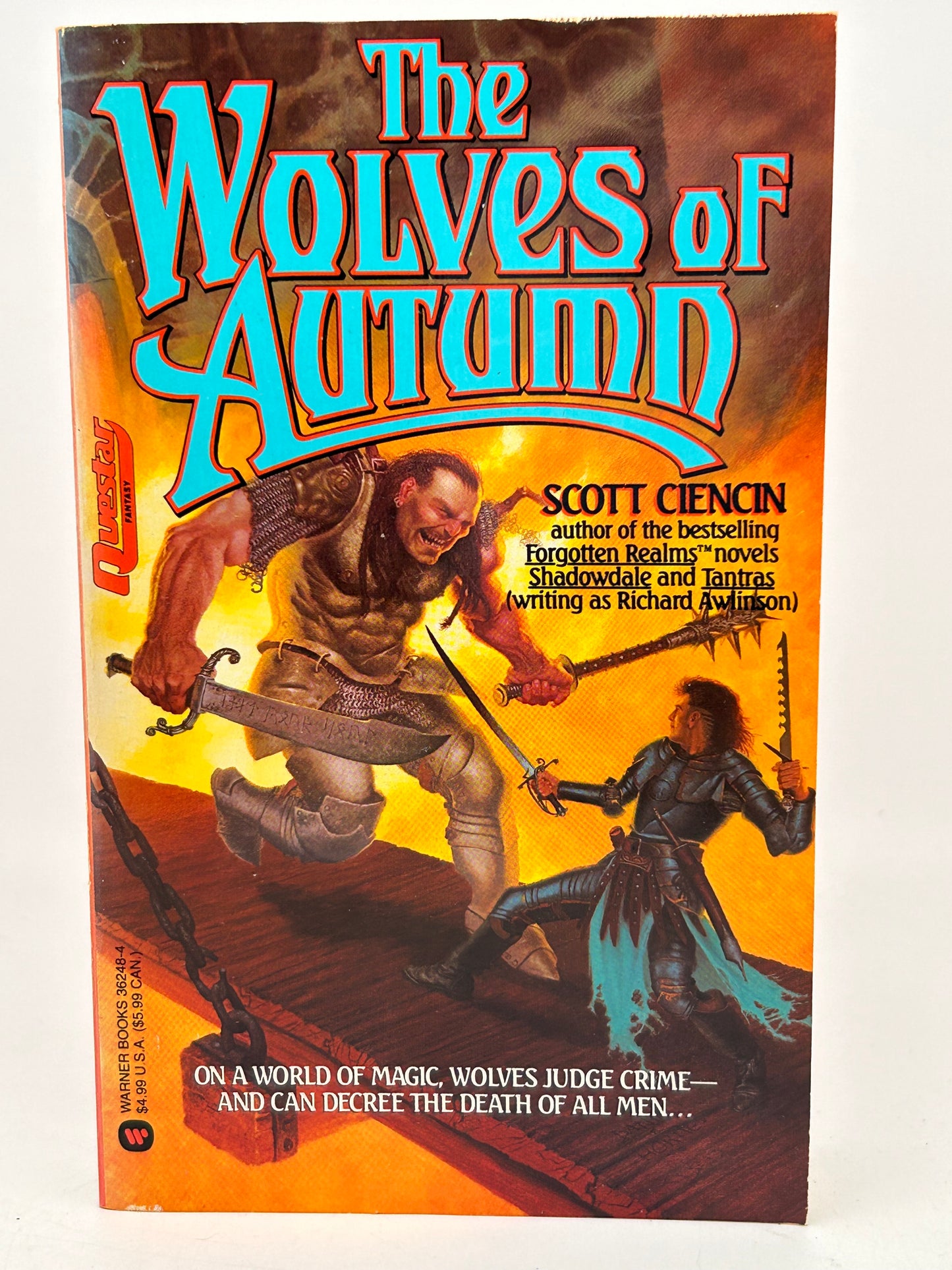 Wolves Of Autumn QUESTAR Paperback Scott Ciencin FW1