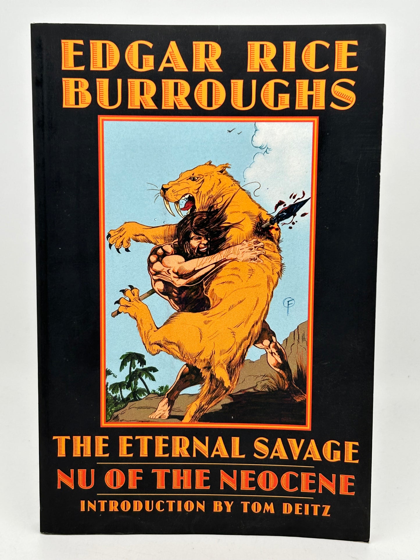 Eternal Savage BISON Paperback Edgar Rice Burroughs