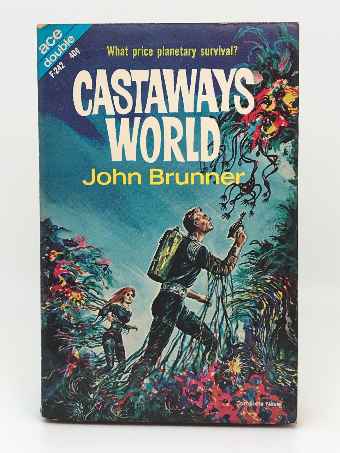 Castaways World/Rites of Ohe ACE Double Paperback John Brunner SF01