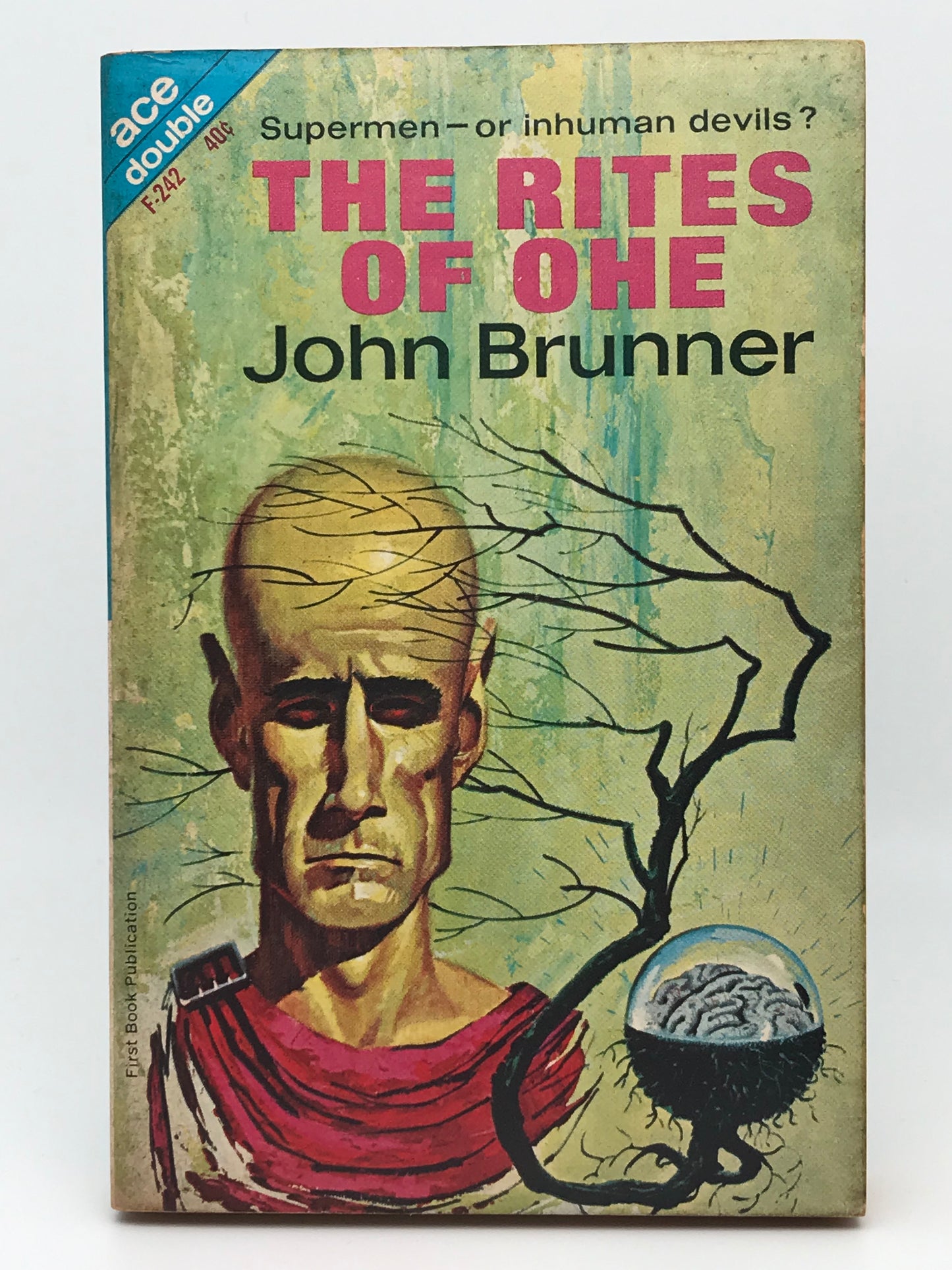 Castaways World/Rites of Ohe ACE Double Paperback John Brunner SF01