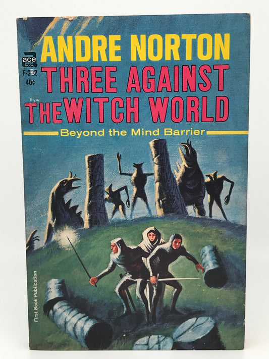 Three Against The Witch World ACE Paperback Andre Norton SF01