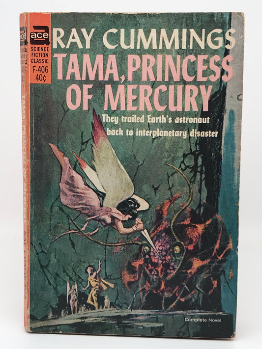 Tama, Princess of Mercury ACE Paperback Ray Cummings SF01