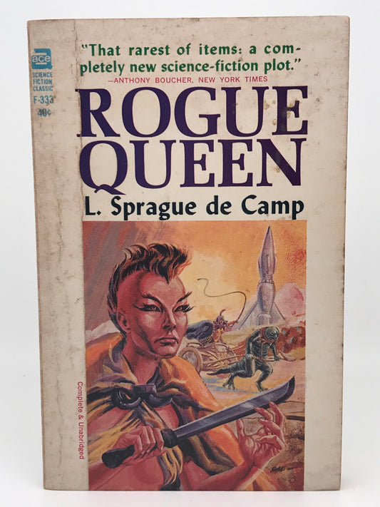 Rogue Queen ACE Paperback L. Sprague de Camp SF01