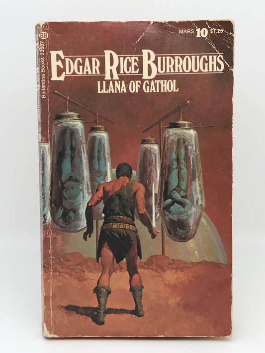 Llana of Gathol BALLANTINE Paperback Edgar Rice Burroughs SF01