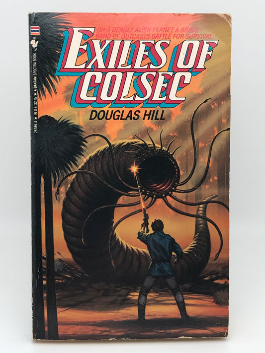 Exiles of Colsec BANTAM Paperback Douglas Hill SF01