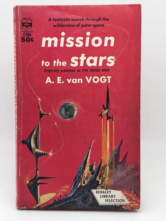 Mission to the Stars BERKLEY Paperback A.E. Van Vogt SF01
