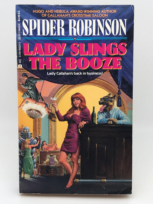 Lady Slings The Blues ACE Paperback Spider Robinson SF01