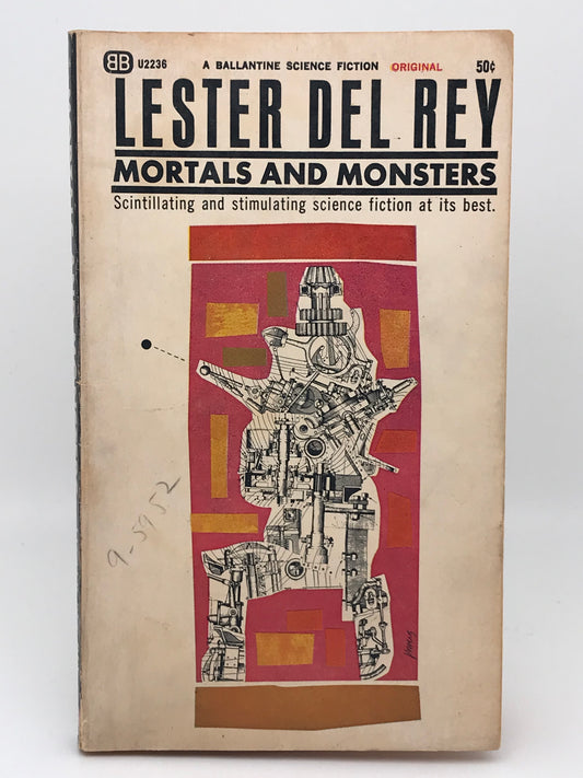 Mortals and Monsters BALLANTINE Paperback Lester Del Rey SF01