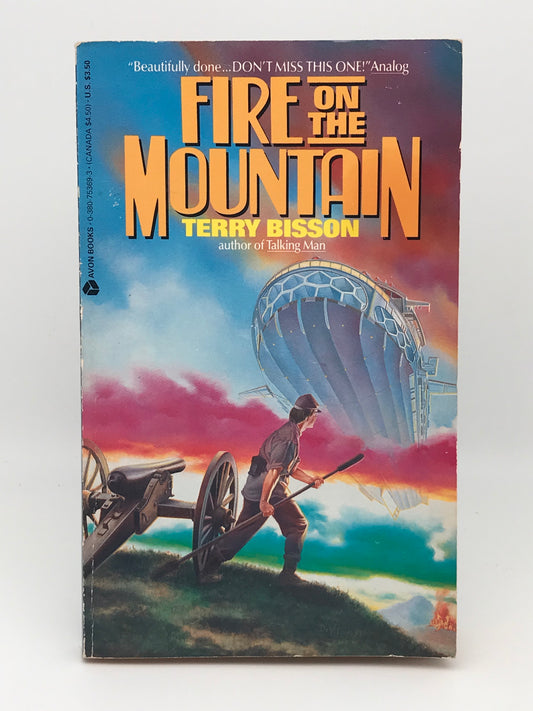 Fire On The Mountain AVON Paperback Terry Bisson SF01