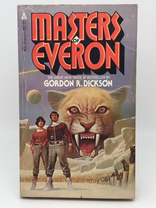 Masters Of Everon ACE Paperback Gordon R. Dickson SF01