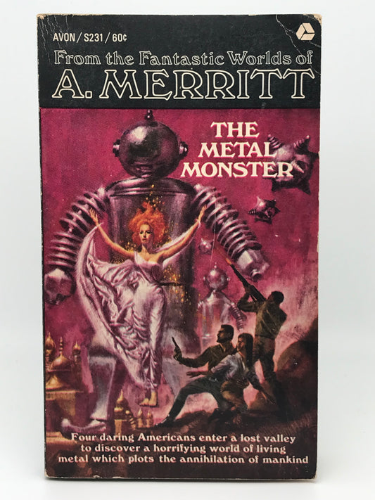 Metal Monster AVON Paperback A. Merritt SF01