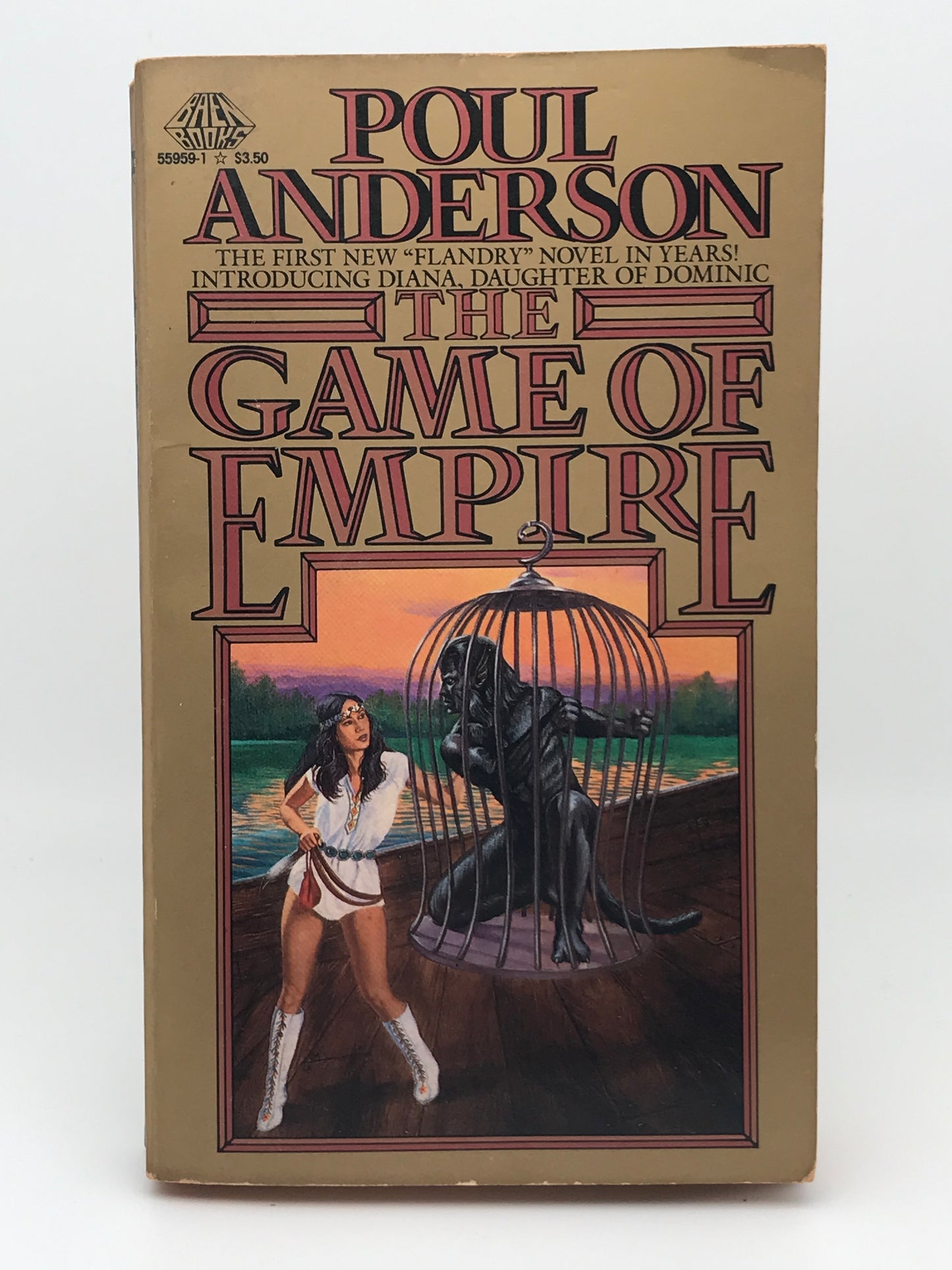 Game Of Empire BAEN Paperback Poul Anderson SF01
