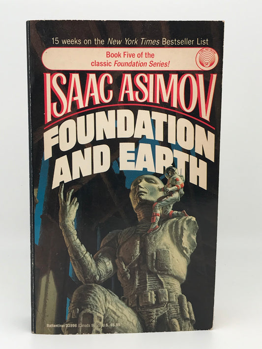 Foundation And Earth DEL REY Paperback Isaac Asimov SF01