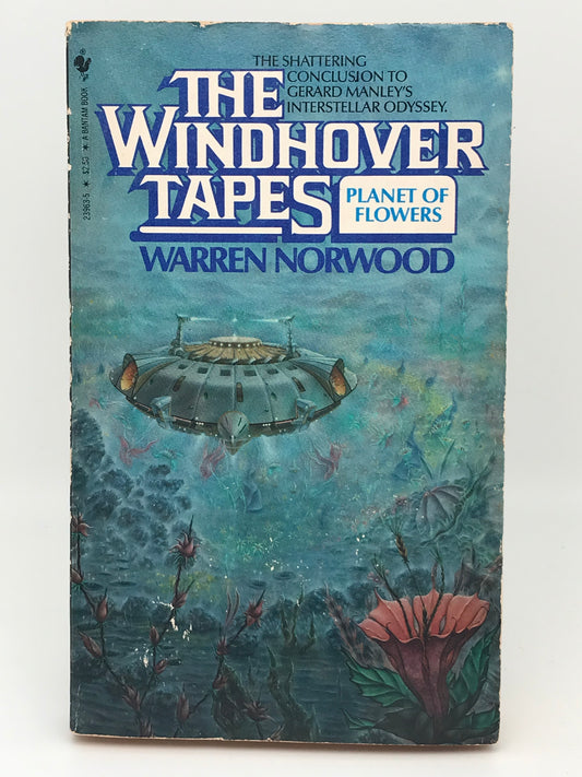 Windhover Tapes Planet Of Flowers BANTAM Paperback Warren Norwood SF01