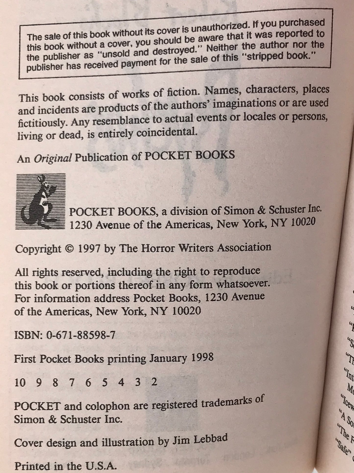 Robert Bloch's Psychos POCKET Paperback Robert Bloch H01