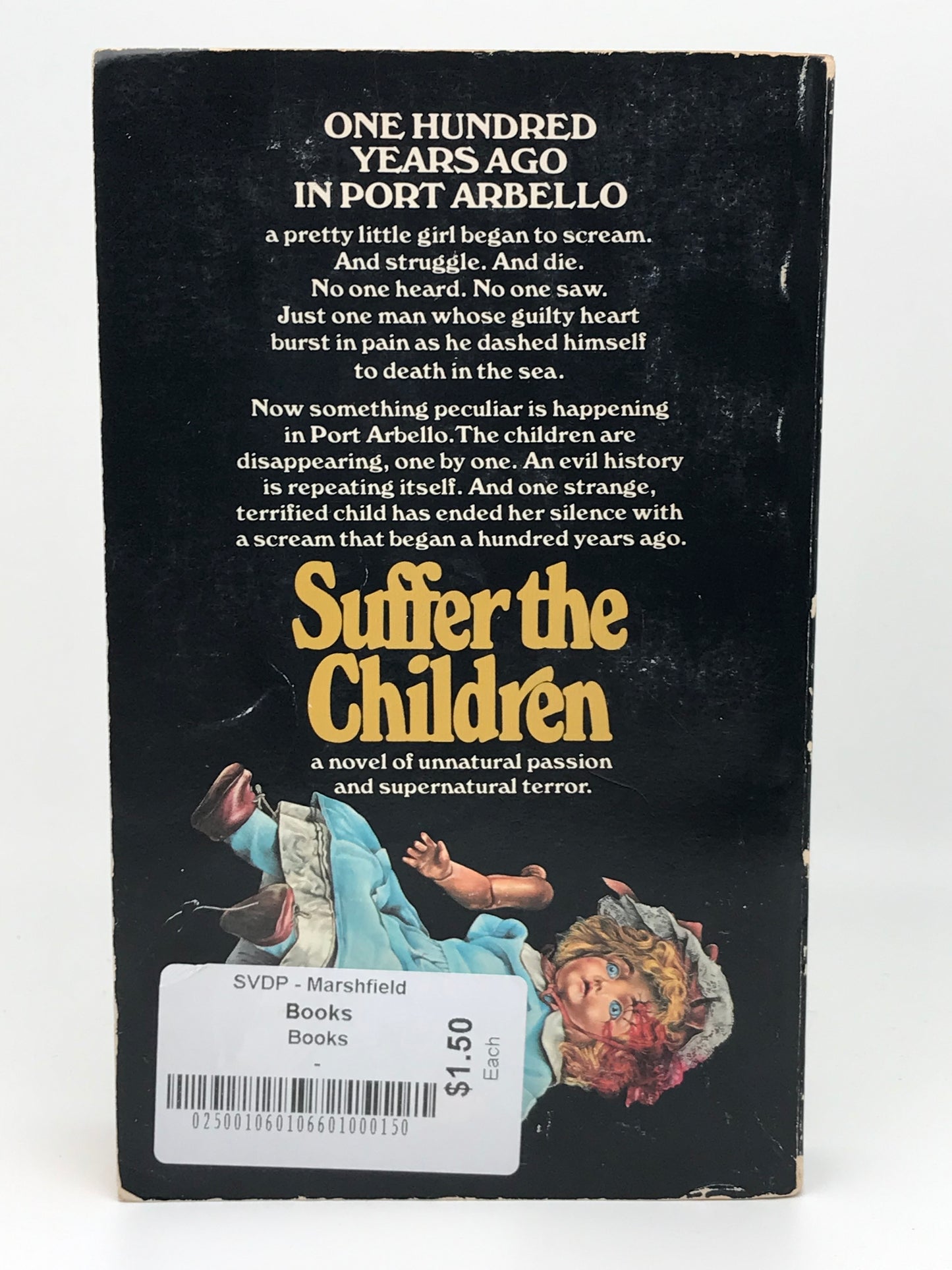 Suffer The Children DELL Paperback John Saul H01