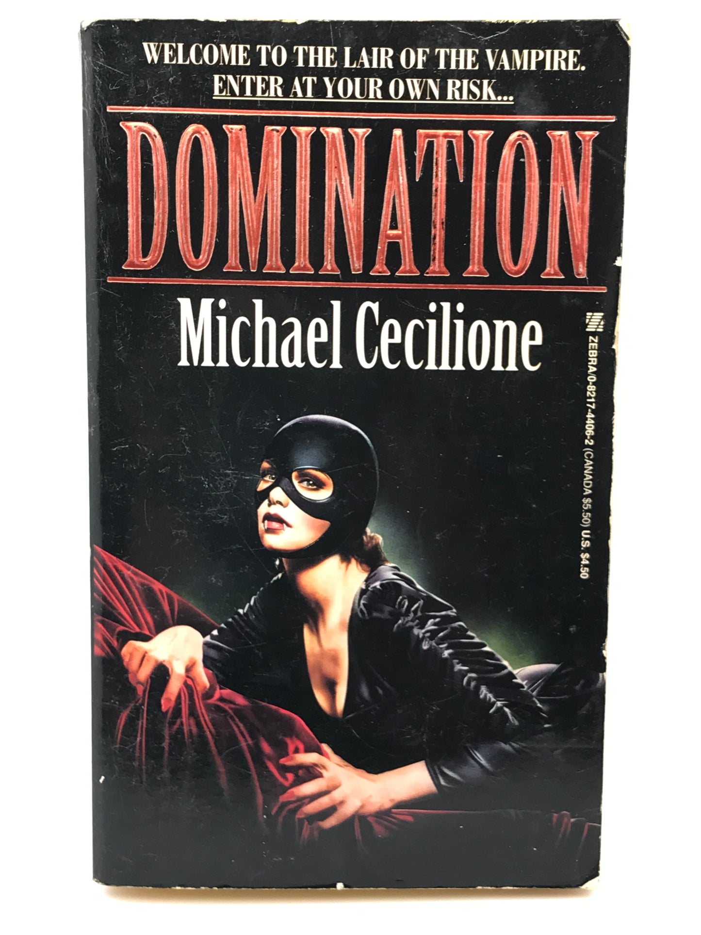 Domination ZEBRA Paperback Michael Cecilione H01