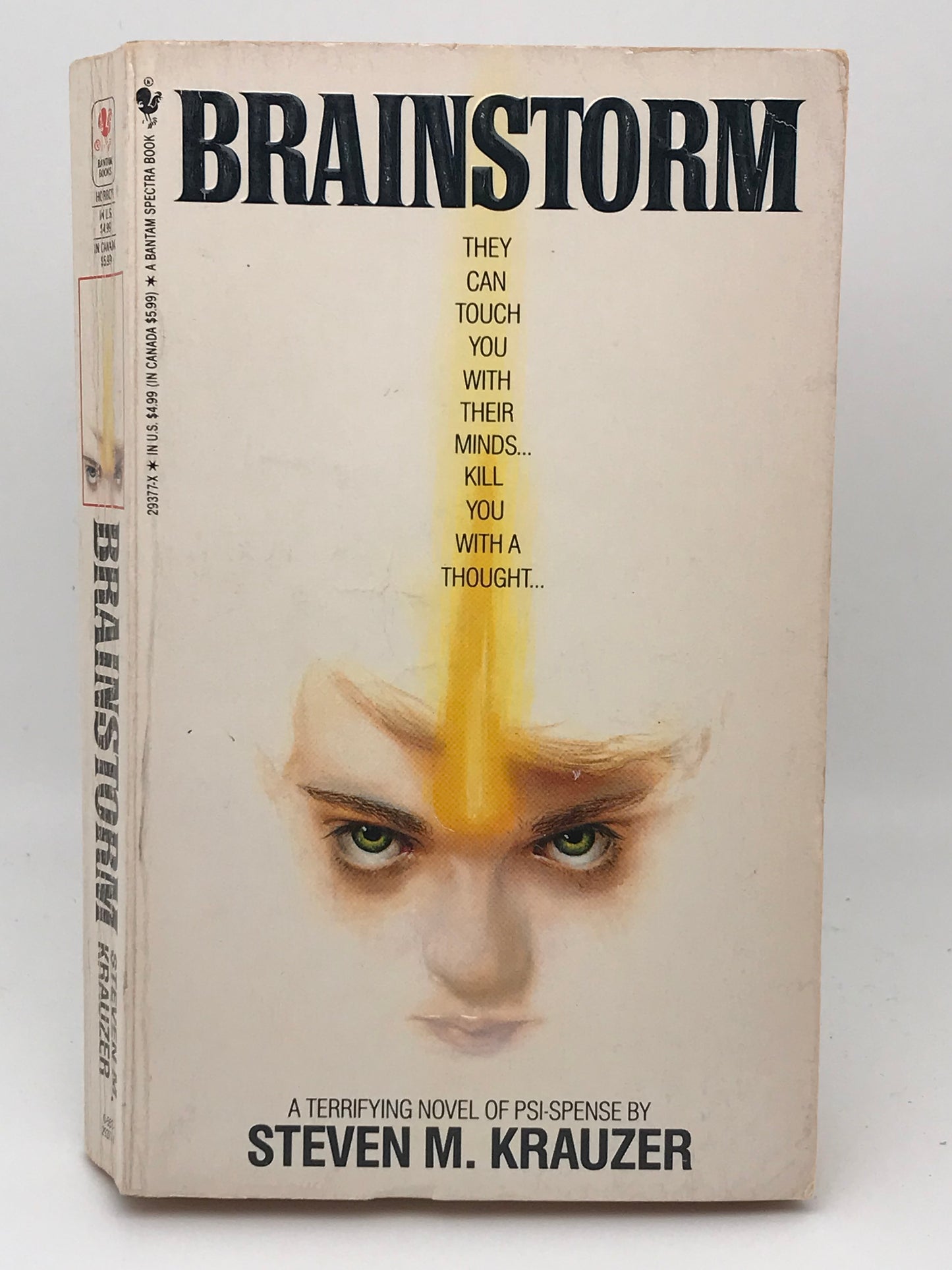 Brainstorm BANTAM Paperback Steven M. Krauzer H01