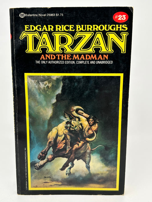 Tarzan And The Madman #23 BALLANTINE Paperback Burroughs EA1