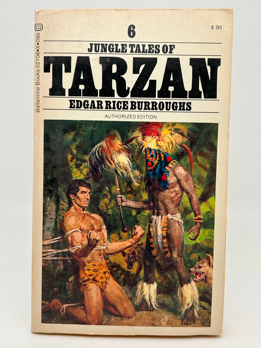 Jungle Tales Of Tarzan #6 BALLANTINE Paperback Burroughs EA1