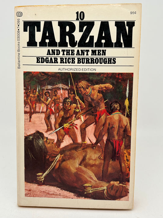 Tarzan And The Ant Men #10 BALLANTINE Paperback Burroughs EA1